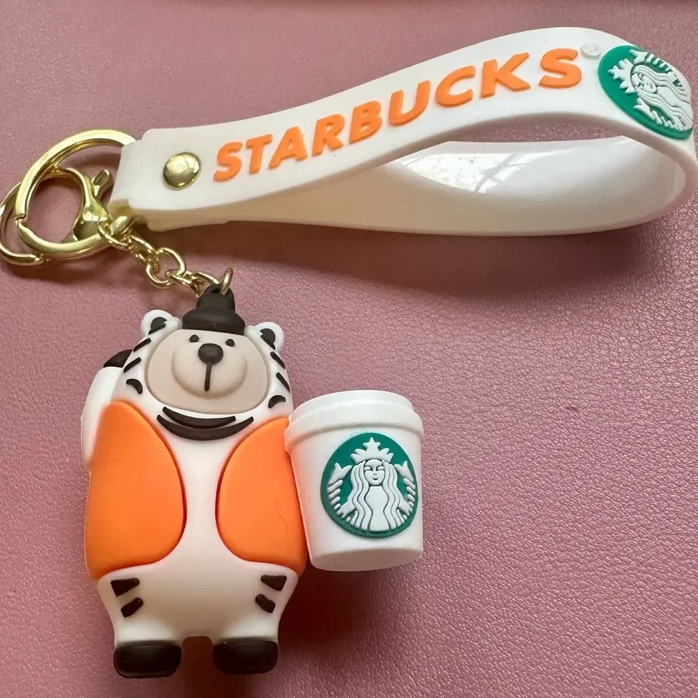 Starbucks Bearista Zebra Asia Release Keychain
